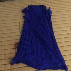 Womens Thanth Dress Blue - Size Large